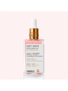 TRULY Soft Serve After Shave Oil – Pink & Gold